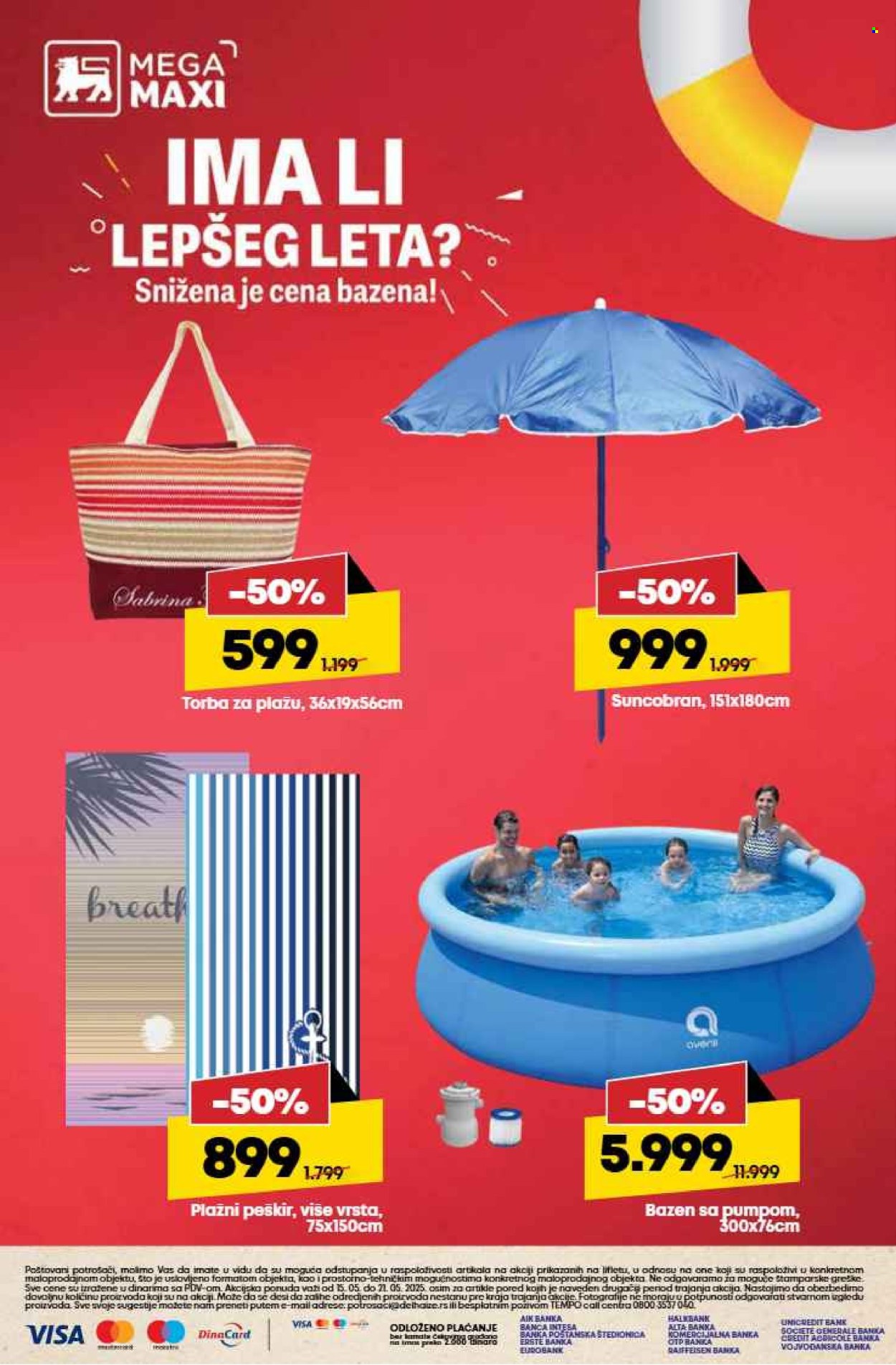 Mega Maxi katalog - 15.05.2025 - 21.05.2025. Stranica 1