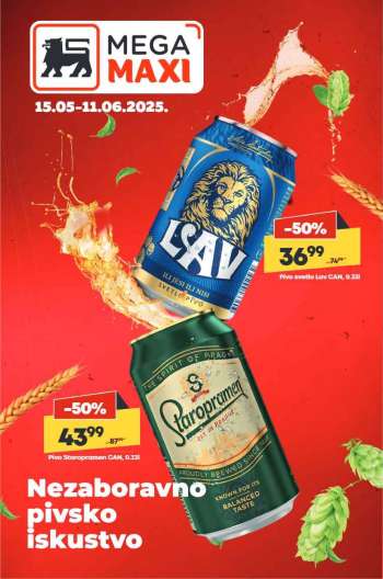 Mega Maxi katalog - 15.05.2025 - 11.06.2025.