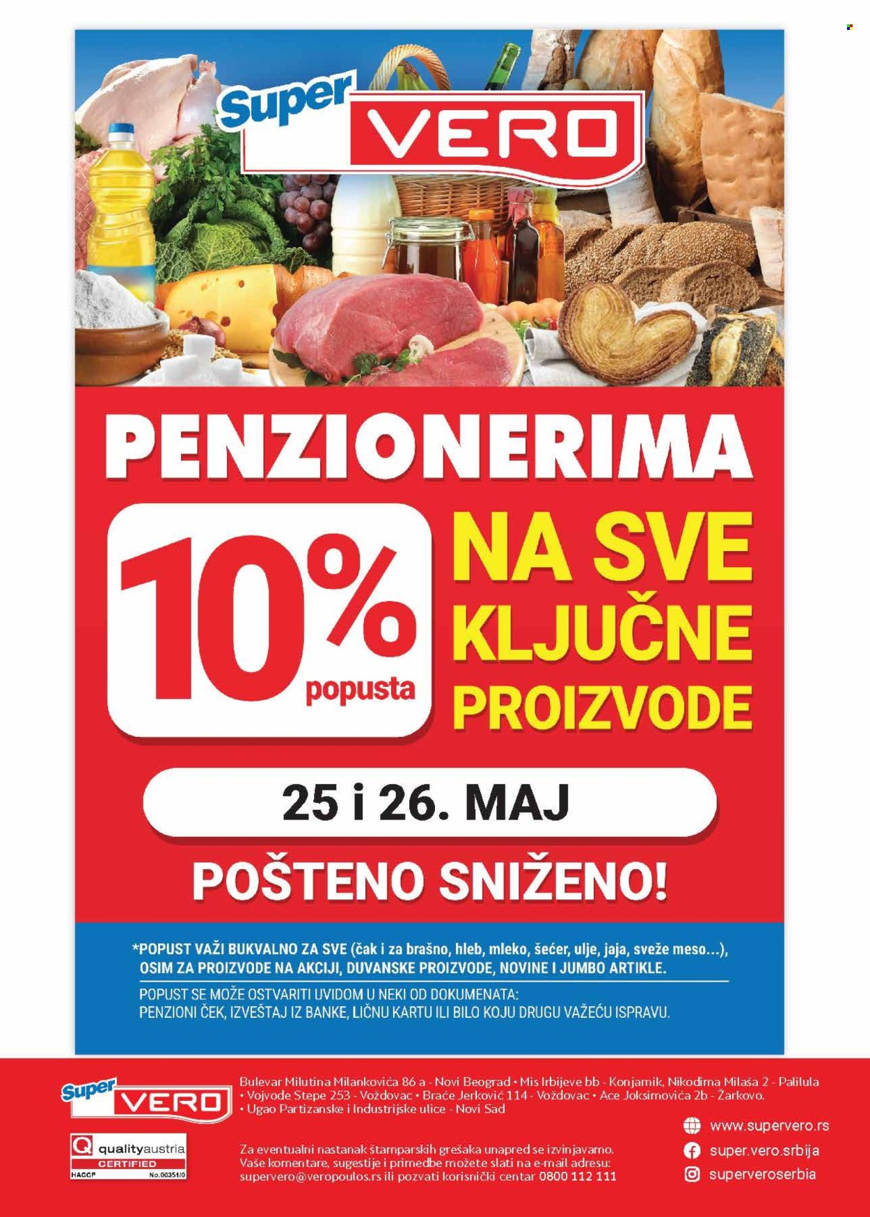 SuperVERO katalog - 15.05.2025 - 28.05.2025. Stranica 1