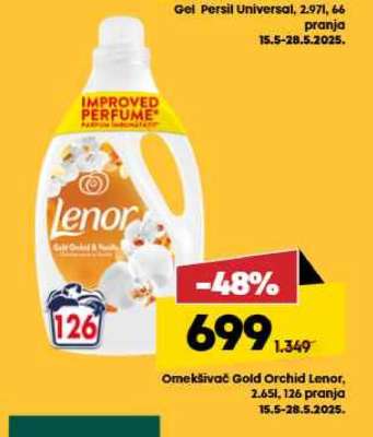Omekšivač Gold Orchid Lenor