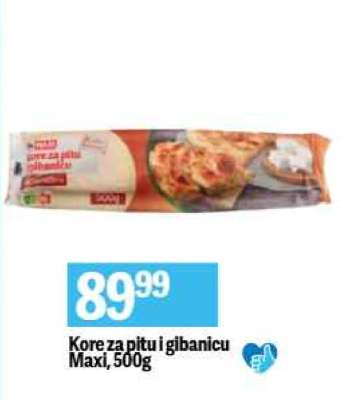 KORE ZA PITU I GIBANICU
