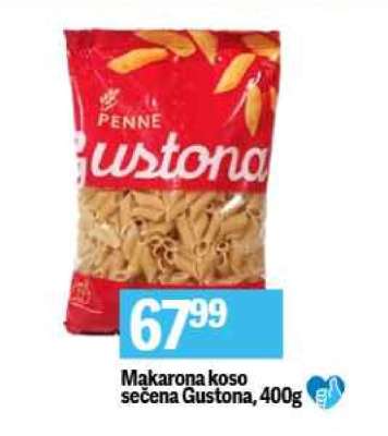 Makarona koso sečena Gustona, 400g