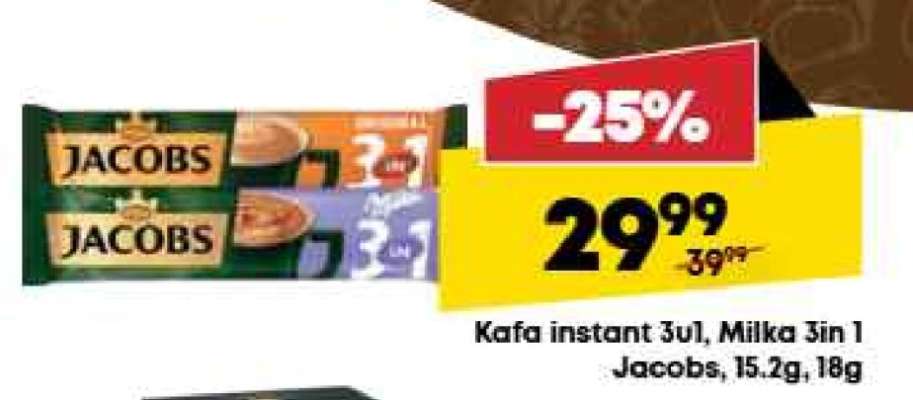 Kafa instant 3u1, Milka 3in1 Jacobs