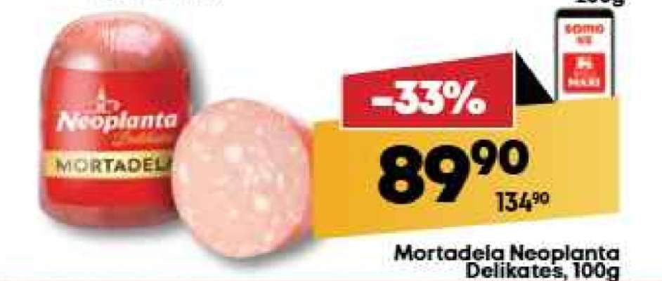 Mortadela Neoplanta Delikates, 100g