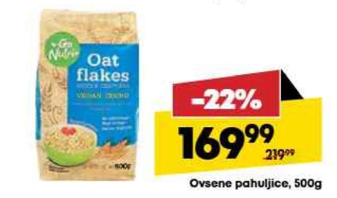 Ovsene pahuljice 500g