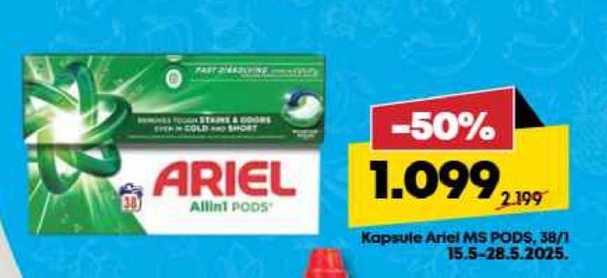 Kapsule Ariel MS PODS, 38/1