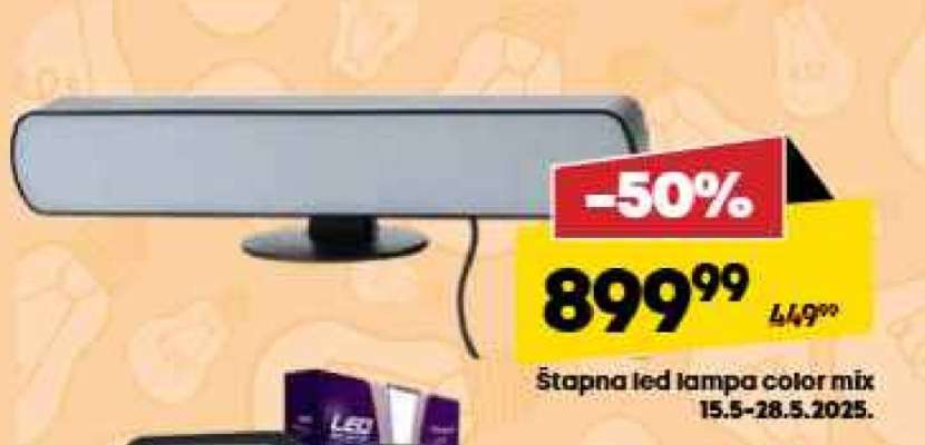 Štapna led lampa color mix