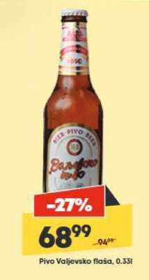 Pivo Valjevsko flaša