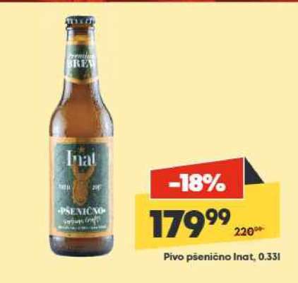 Pivo pšenično lrat