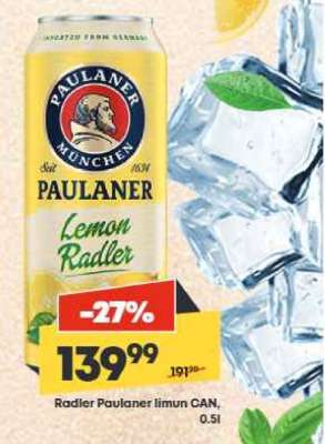 Radler Paulaner limun CAN