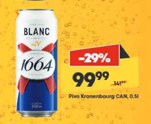 Pivo Kronenbourg CAN, 0,5l