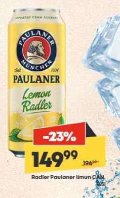 Radler Paulaner limun CAN