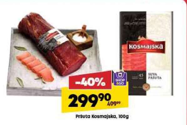 Pršuta Kosmajska , 100g