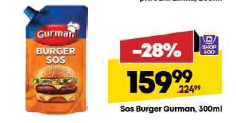 Sos Burger Gurman, 300ml