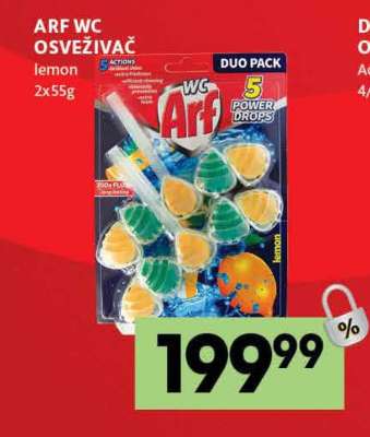 ARF WC OSVĚŽOVAČ