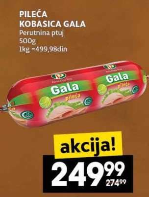 Pileća kobasica Gala