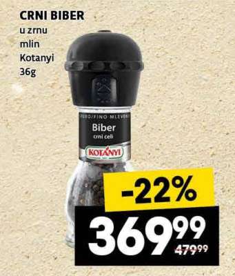 CRNI BIBER