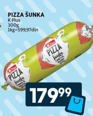 PIZZA ŠUNKA
