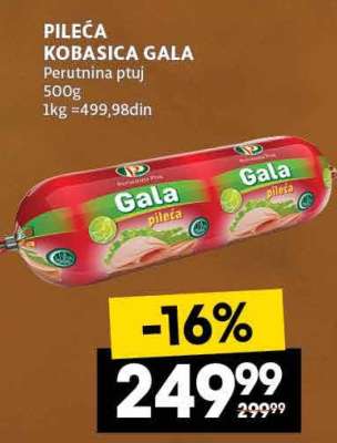 Pileća kobasica Gala