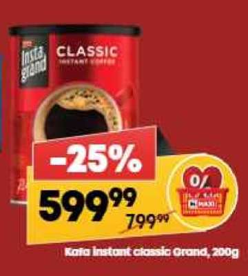 Kafa instant classic Grand 200g