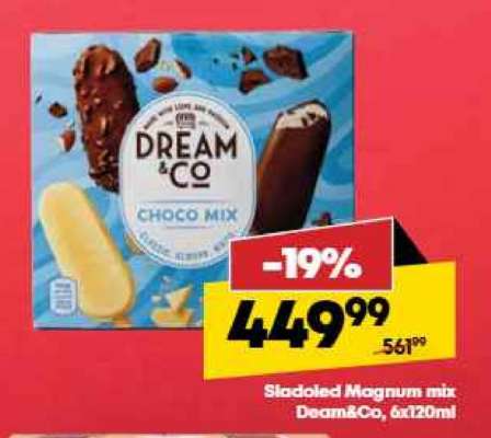 Sladoled Magnum mix