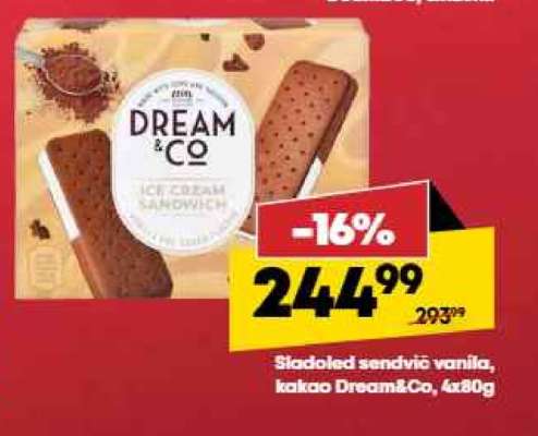 Dream&Co, 4x80g