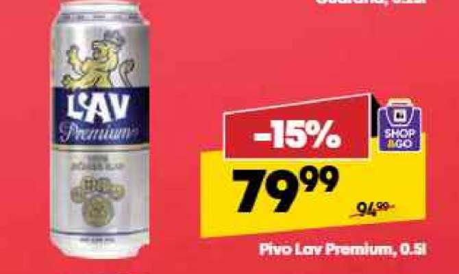 Pivo Lav Premium 0.5l