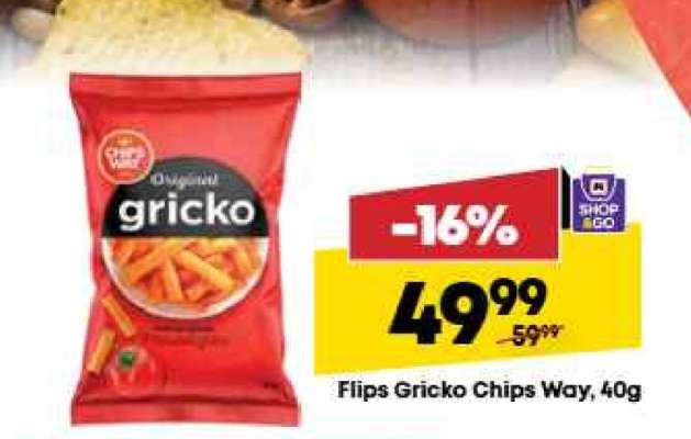 Flips Gricko Chips Way 40g