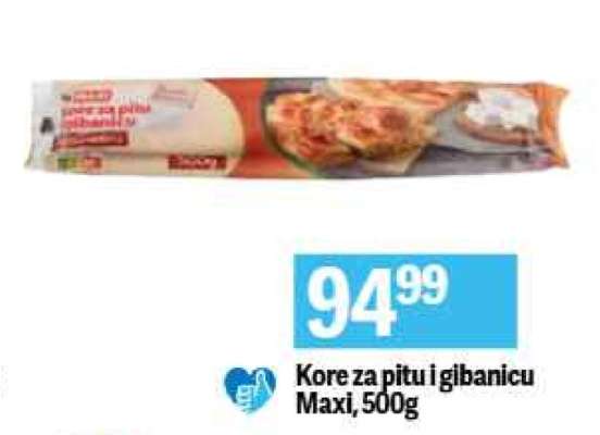 Kore za pitu i gibanicu Maxi, 500g
