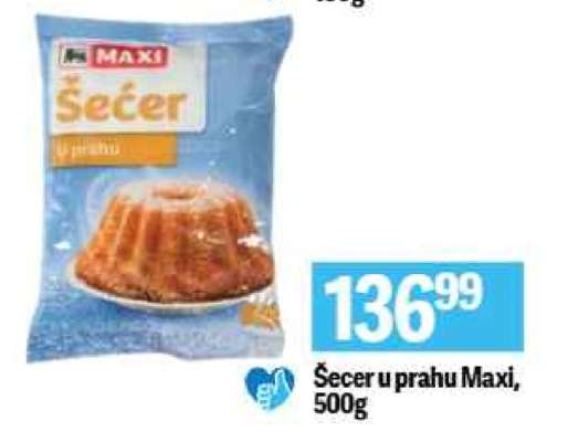 Šećer u prahu Maxi, 500g