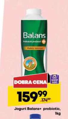 Jogurt Balans+ probiotic 1kg