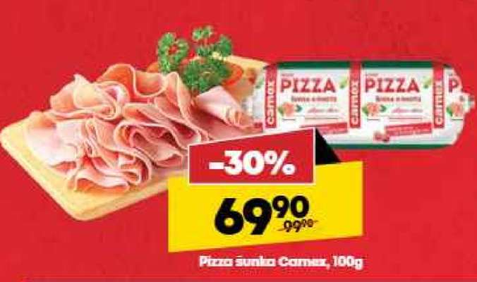 Pizza šunka Carnex 100g