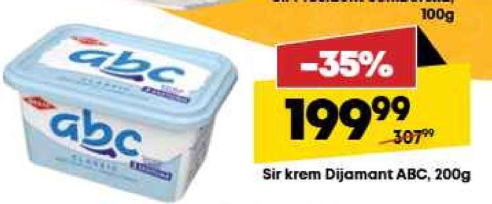 Sir krem, Dijamant ABC, 200g