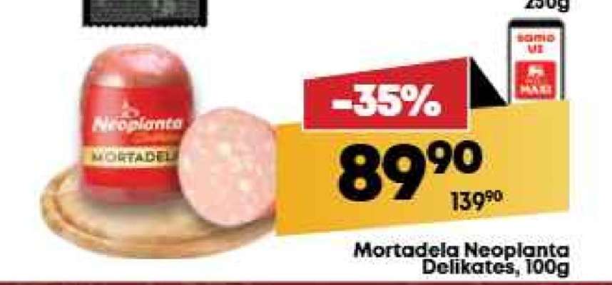 Mortadela Neoplanta Delikates, 100g