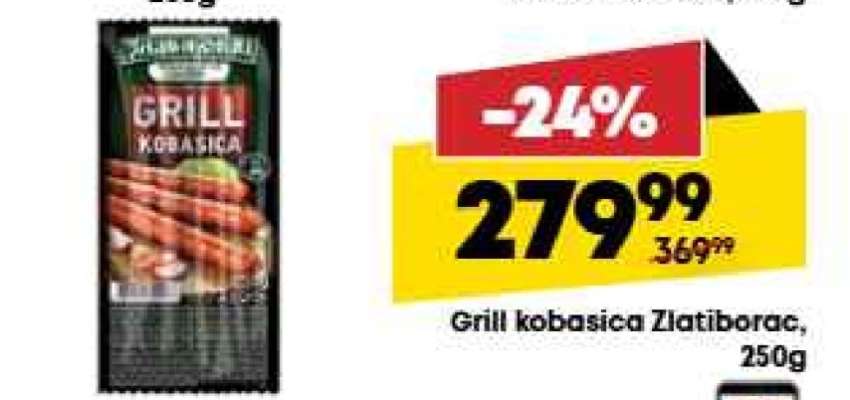 Grill kobasica Zlatiborac, 250g