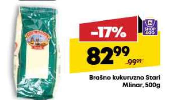 Brašno kukuruzno Stari Mlinar , 500g