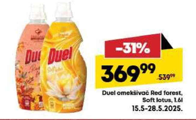 Duel omekšivač Red forest, Soft lotus, 1.6l
