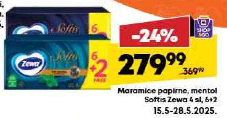Softis Zewa 4 sl, 6+2