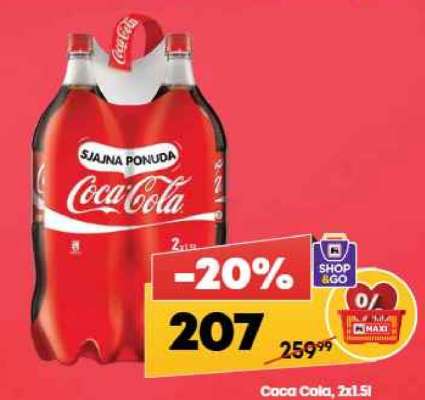 Coca Cola 2x1.5L