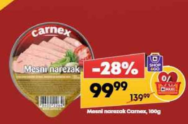 MESNI NAREZAK Carnex 100g