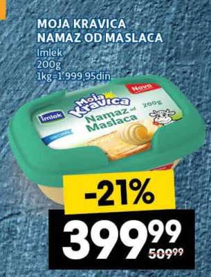 MOJA KRAVICA NAMAZ OD MASLACA