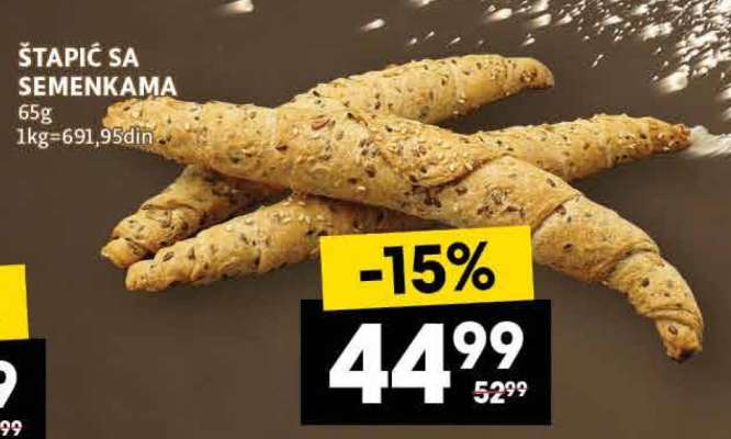 ŠTAPIĆ SA SEMENKAMA