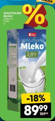 DUGOTRAJNO MLEKO