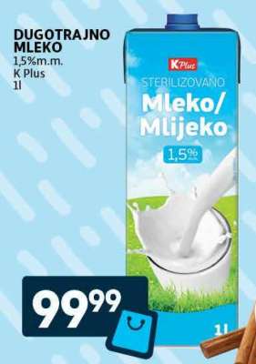 DUGOTRAJNO MLEKO