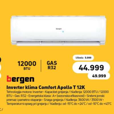 Inverter klima Comfort Apollo T 12K