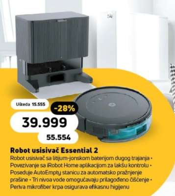 Robot usisivač Essential 2