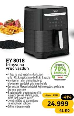 EY 8018 friteza na vruć vazduh