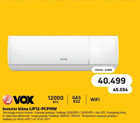 Inverter klima IJF12-PCPMW