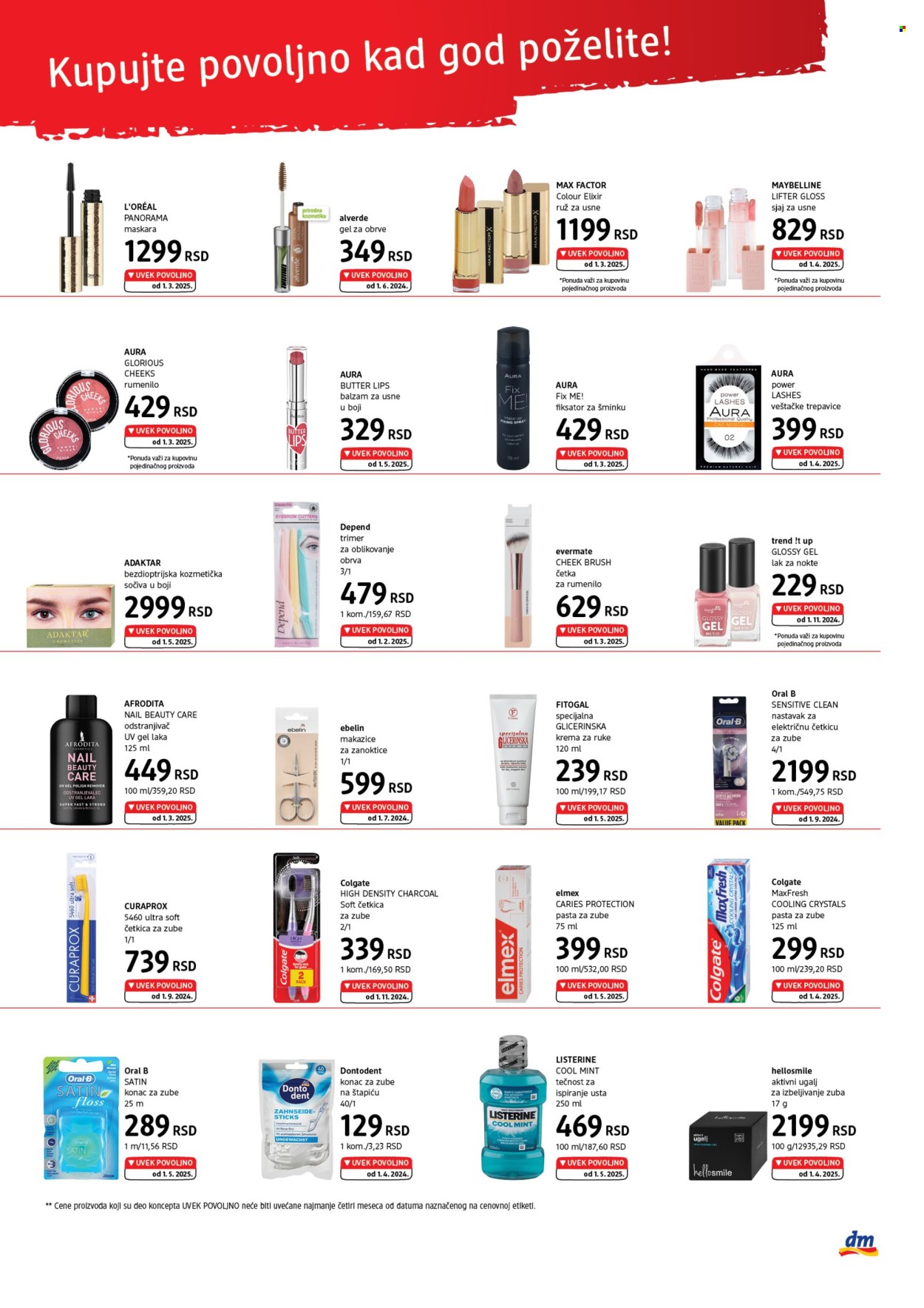 dm drogerie katalog. Stranica 1