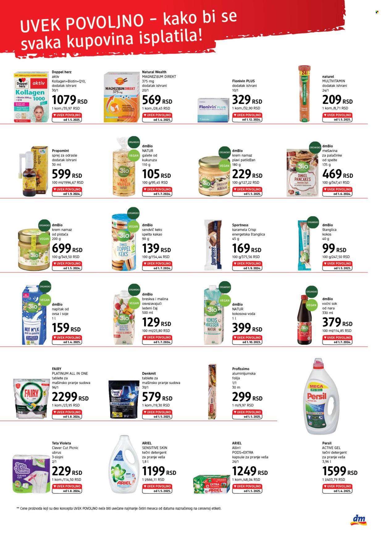 dm drogerie katalog. Stranica 1